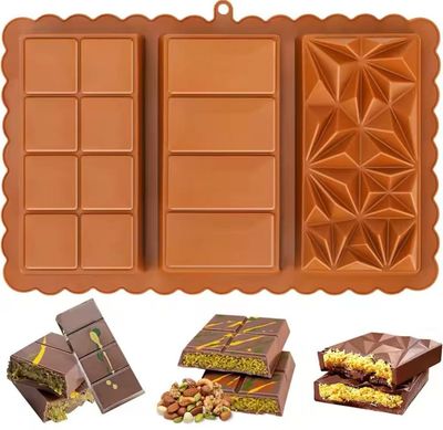 3-in-1 Bars Chocolate Mold 