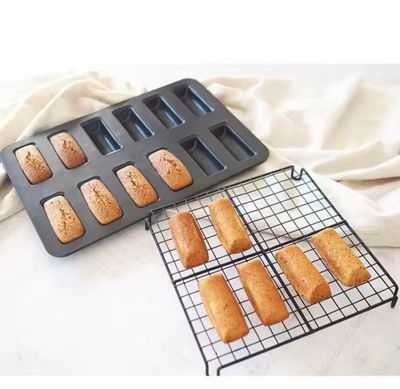 Carbon Steel Non-Stick 12 Cavity Mini Cake Mold 