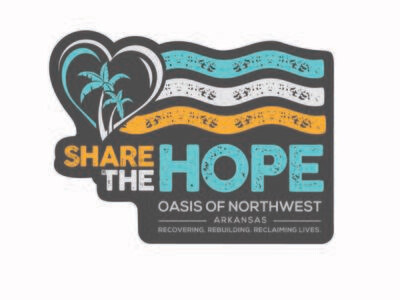Share the Hope Vinyl Sticker