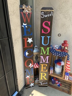 REVERSIBLE PORCH SIGNS