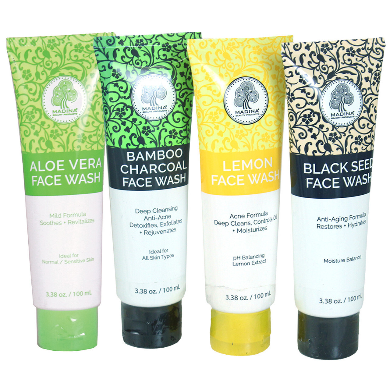 Set Of 4 Face Washes