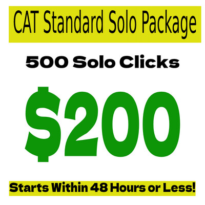 CAT 500 Standard Tier 1 Only Solo Clicks