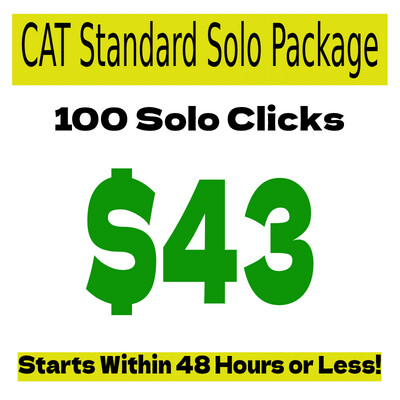 CAT ​100 Standard Tier 1 Only Solo Clicks