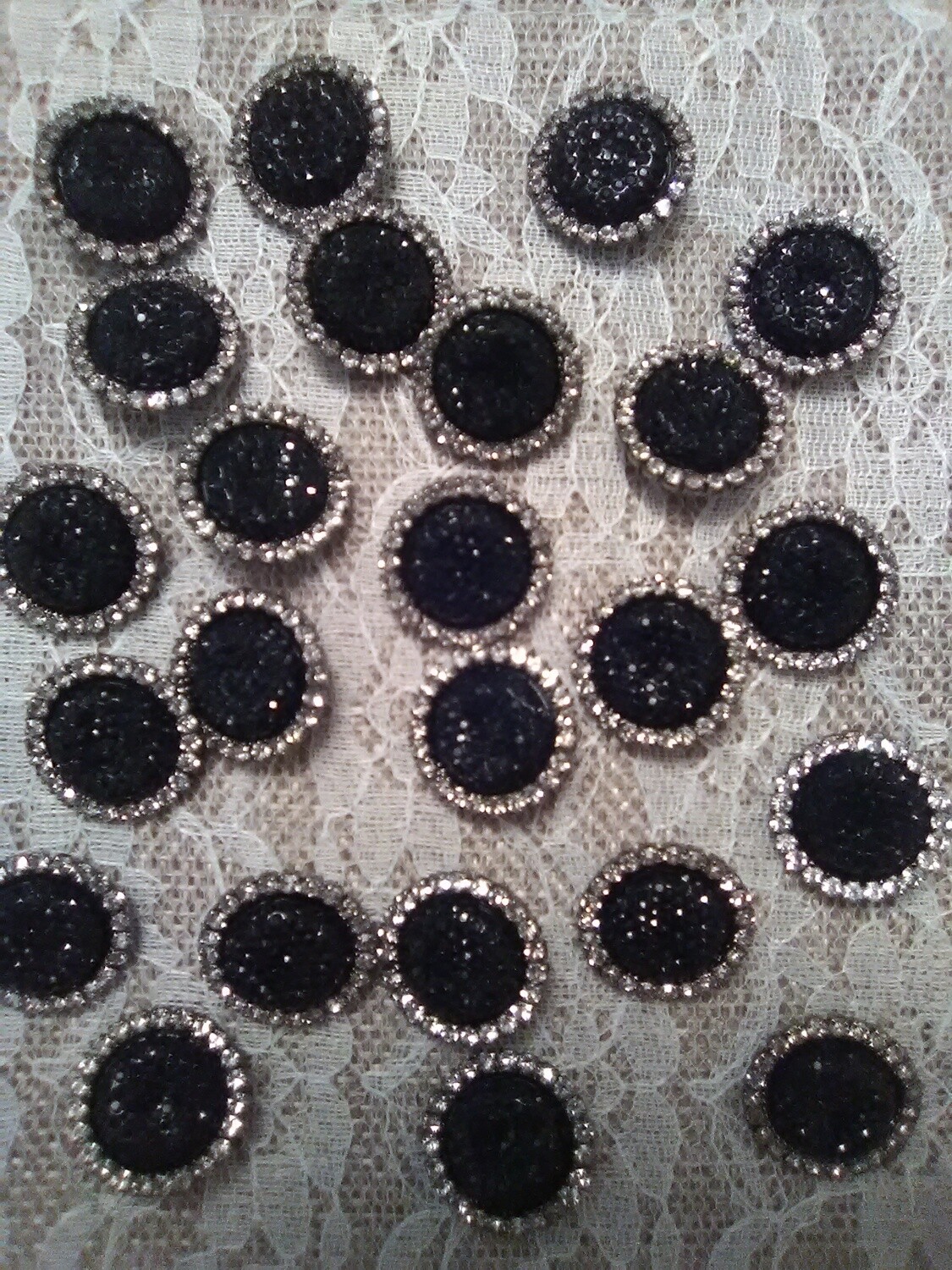 Boutons décoratifs (Lot de 24 unités)