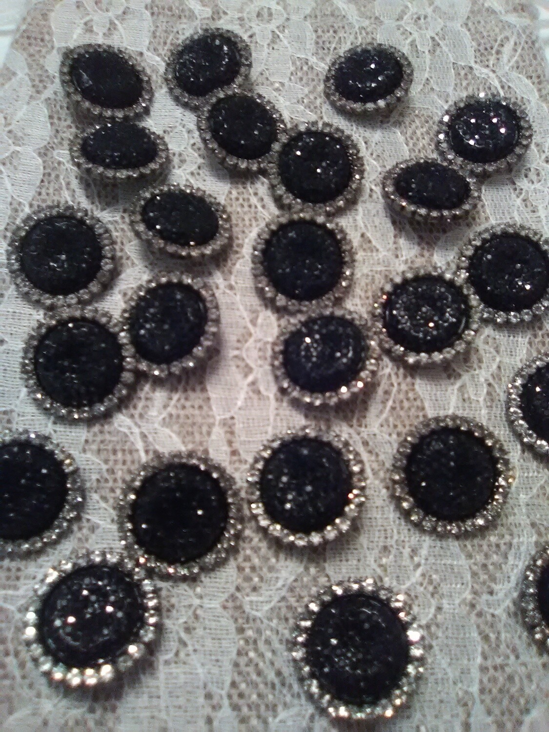 Boutons décoratifs (Lot de 24 unités)