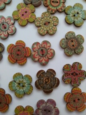 Boutons fleurs (Lot de 50 unités)