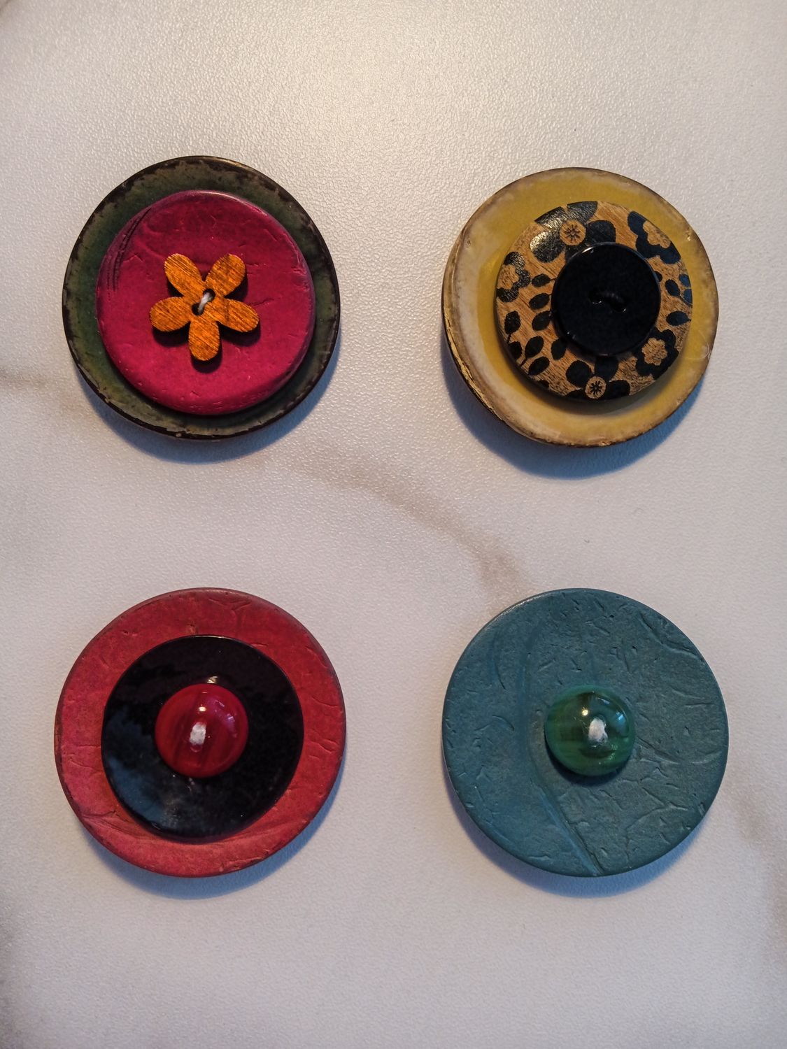Boutons fait main