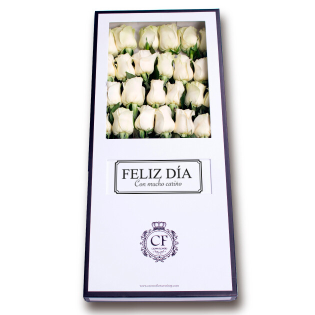 Celeste - Luxury White Roses