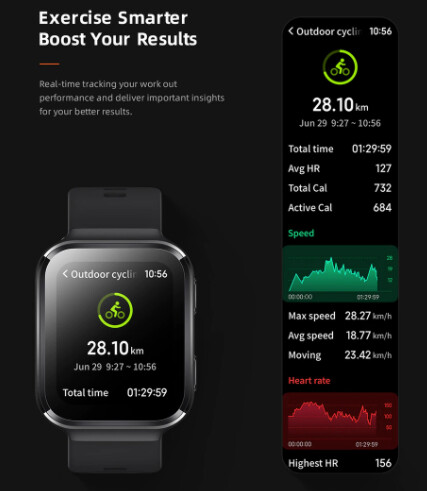 70mai Saphir Watch Bluetooth GPS Sport