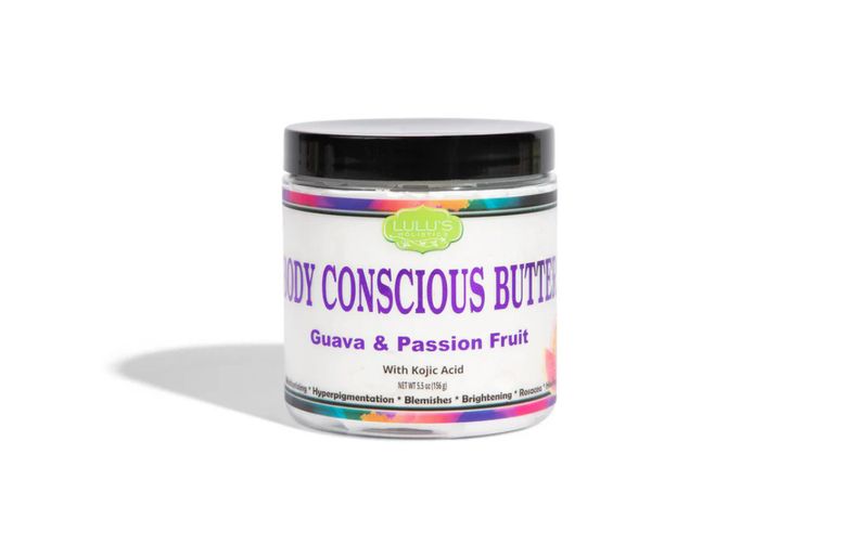 Guava Passion Fruit &amp; Kojic Acid Body Conscious Butter for Bright, Even, Radiant Skin