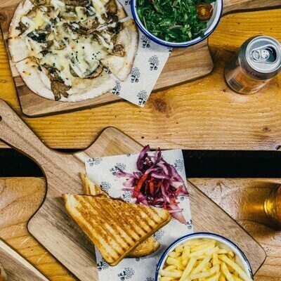 BIER HALLE £9.50 LUNCH DEAL (SERVED SUN- FRI 12-4PM)