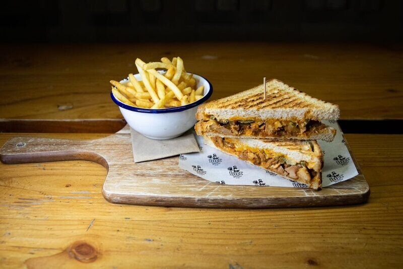 Cajun Chicken Melt sun-fri 12-4pm