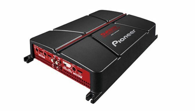 Pioneer GM-A4704
4-Channel - Class AB, 520w Max Power - Bridgeable Amplifier