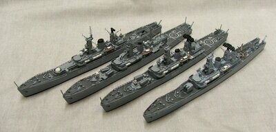 1/700th Scale Ships- Frigates