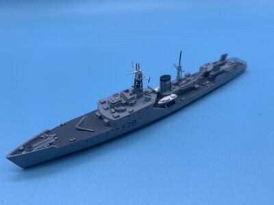 MTM037 - 1/700th Scale HMS Blackwood Type 14 Class Frigate by MT Miniatures