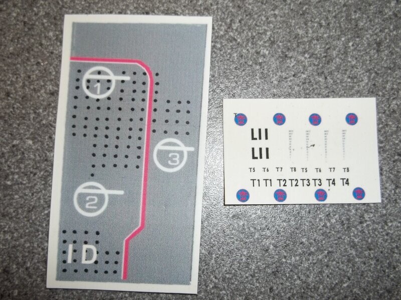 MTM020A - 1/700th Scale Decal set for HMS Intrepid by MT Miniatures