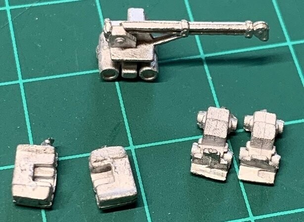 MTM015 - 1/700th Scale Flight Deck Vehicles by MT Miniatures