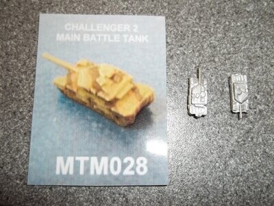 MTM028 - 1/700th Scale Challenger Tank MBT by MT Miniatures