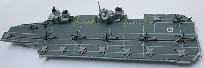 MTM059 - 1/700th Scale HMS Queen Elizabeth and Air Group by MT Miniatures