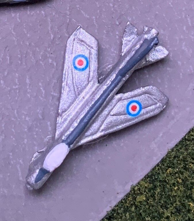 MTM088 - 1/700th Scale English Electric Lightning Jet by MT Miniatures