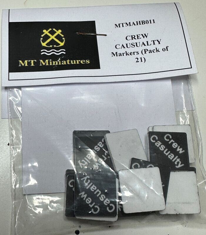 MTMAHB011 - Crew Casualty Markers for War Gamers by MT Miniatures