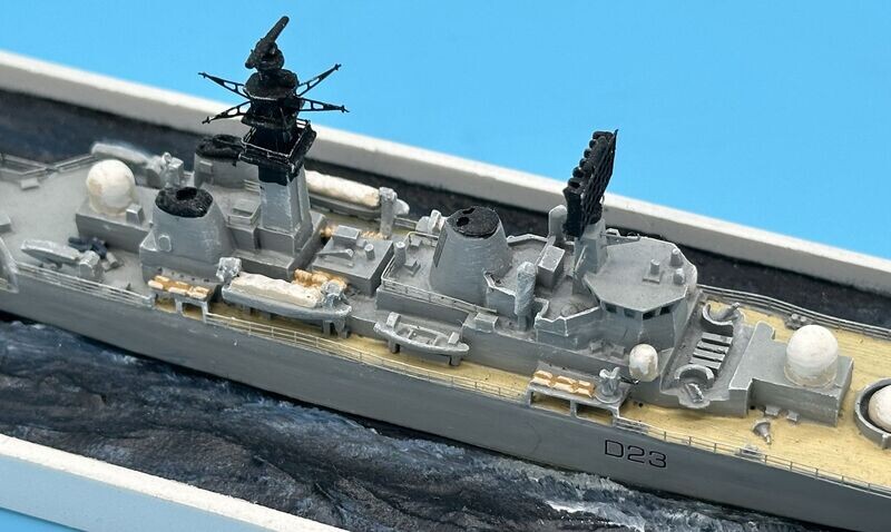 MTM014 - 1/700th Scale HMS Bristol, Type 82 Destroyer by MT Miniatures