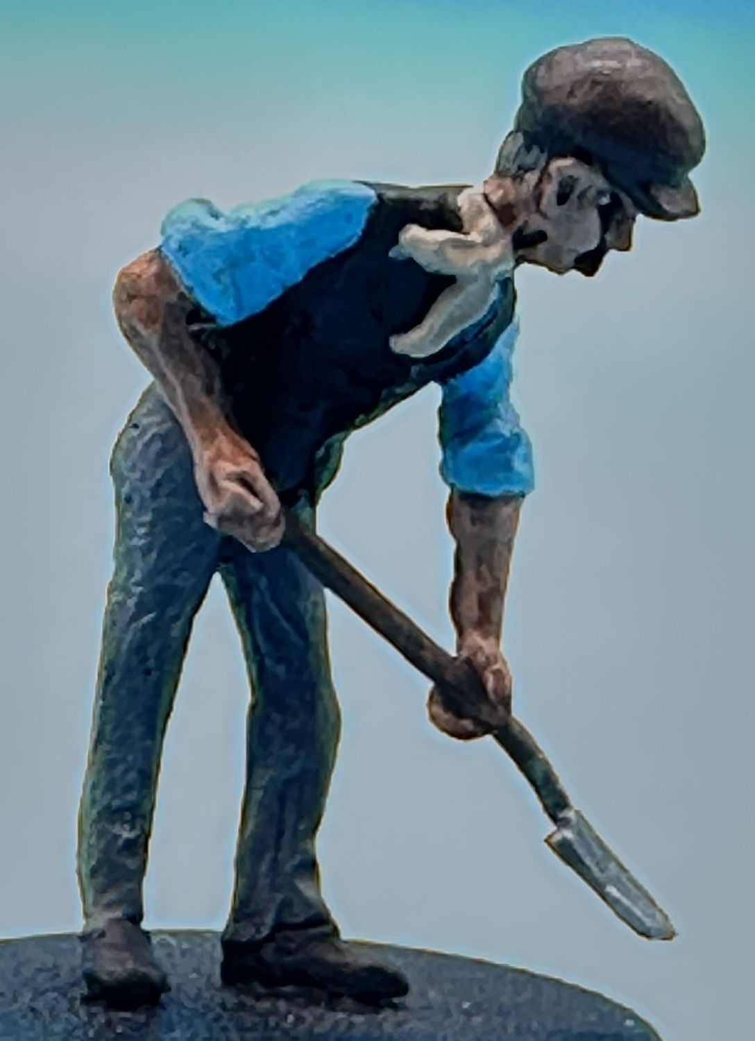 MTMO09 - O Gauge Figure, Worker No. 1 - Casting by MT Miniatures