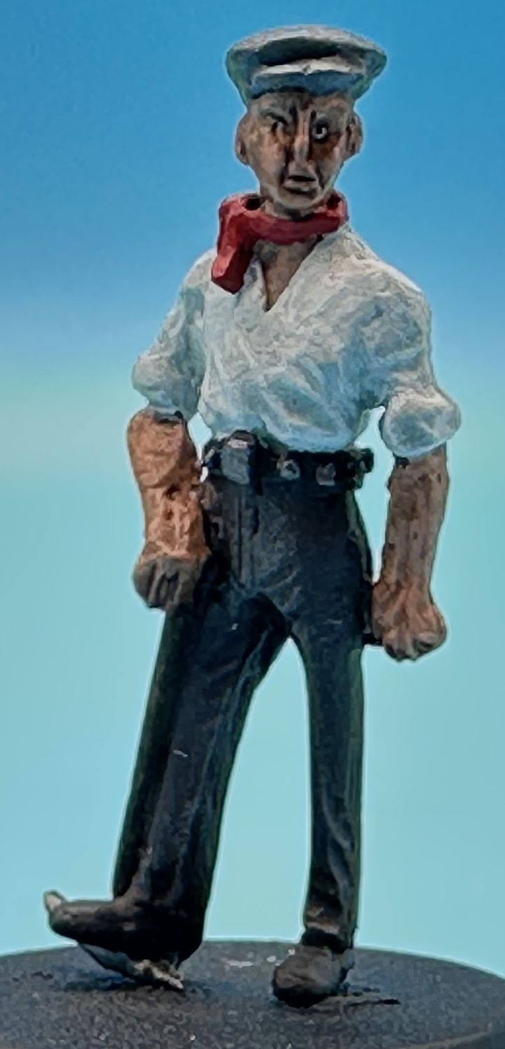 MTMO10 - O Gauge Figure, Worker No 2 - Casting by MT Miniatures