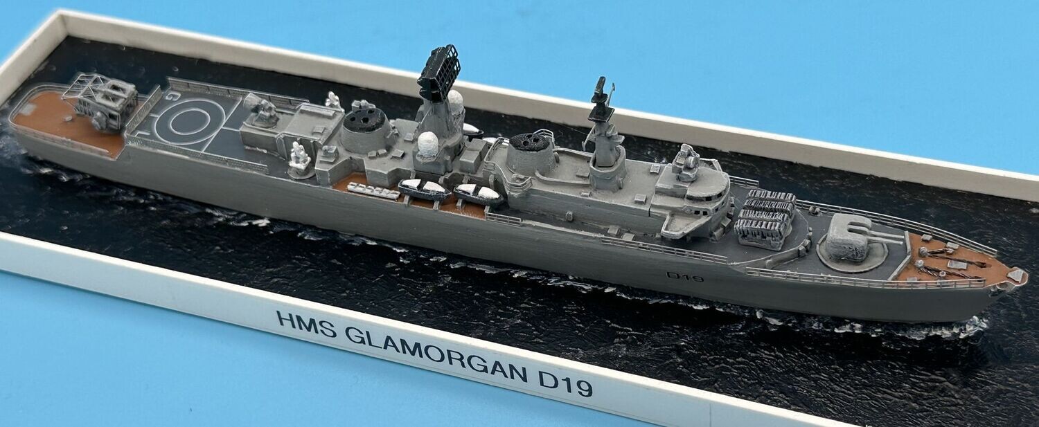 MTM038 - 1/700th Scale HMS Glamorgan, Batch 2 County Class Destroyer by MT Miniatures MTM038 - 1/700th Scale HMS Glamorgan, Batch 2 County Class Destroyer by MT Miniatures