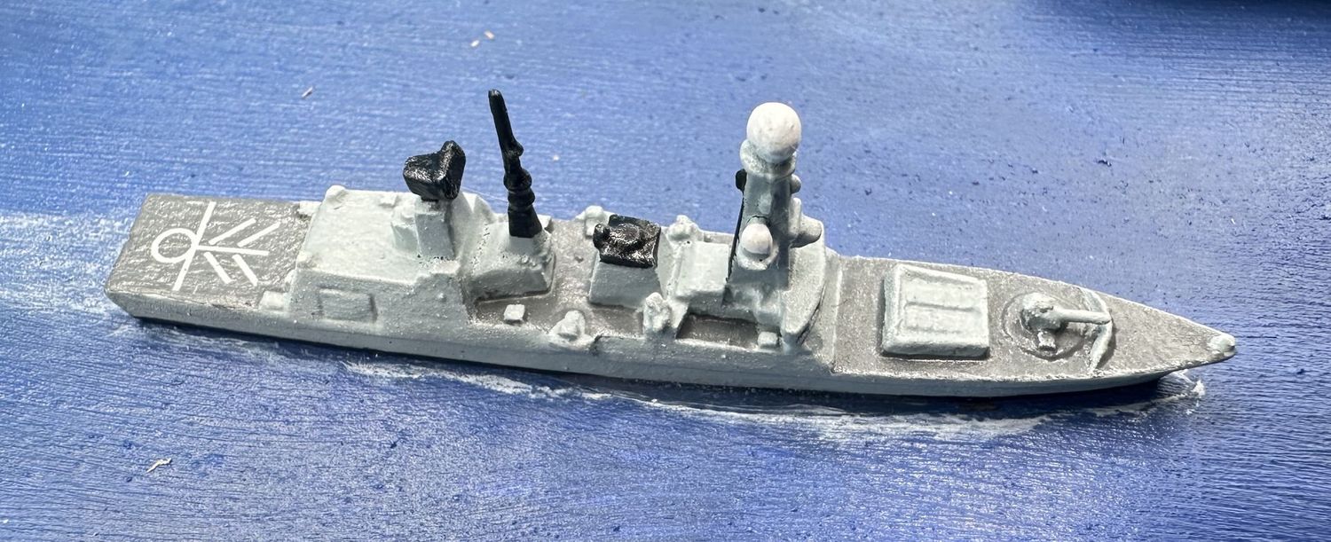 MTM24003 - 1/2400th Scale Type 45 Destroyer (Pack of 3) by MT Miniatures