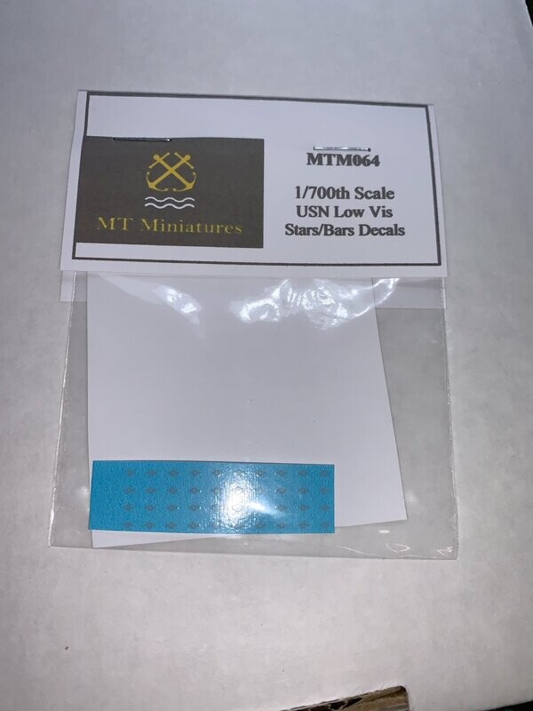 MTM064 - 1/700th Decal set USN Low Vis Roundels by MT Miniatures
