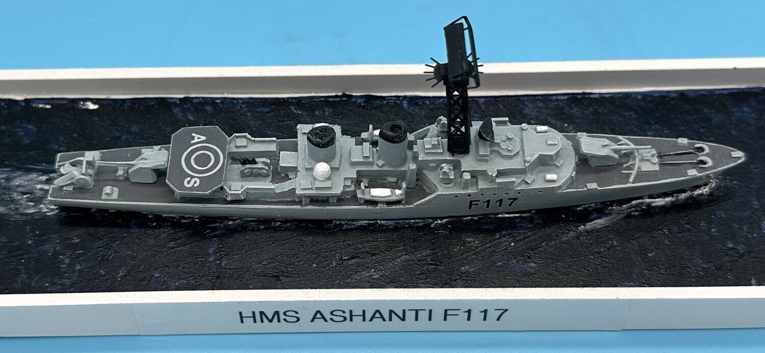 MTM092 - 1/700th Scale HMS Ashanti, Type 81, Tribal Class Frigate by MT Miniatures MTM092 - 1/700th Scale HMS Ashanti, Type 81, Tribal Class Frigate by MT Miniatures