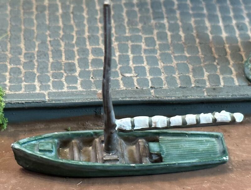 MTMROO009 - O Gauge Moored Dingy - Casting by MT Miniatures
