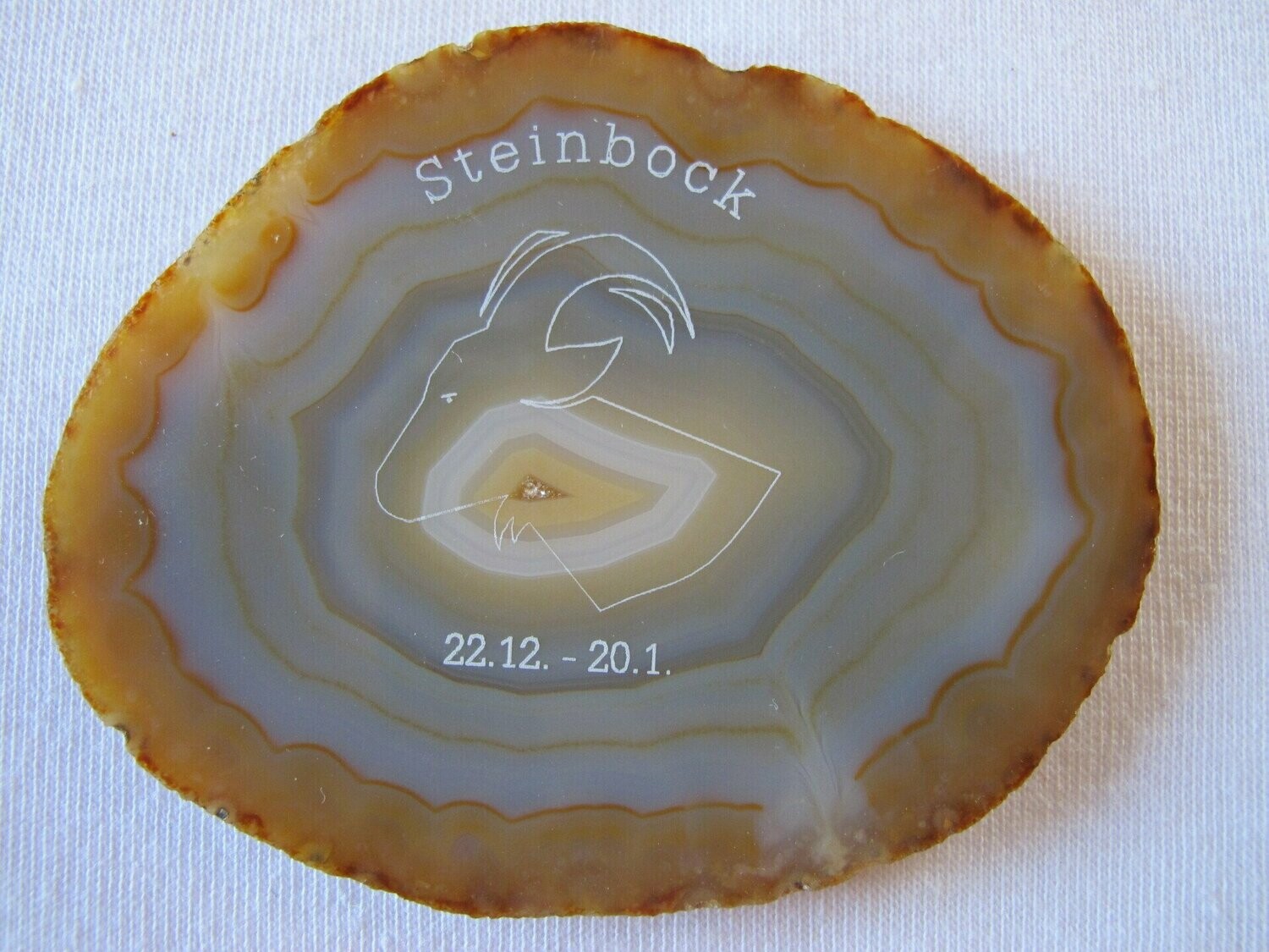 Steinbock - Gravurplatte