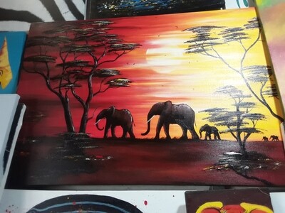 Serengeti sunset