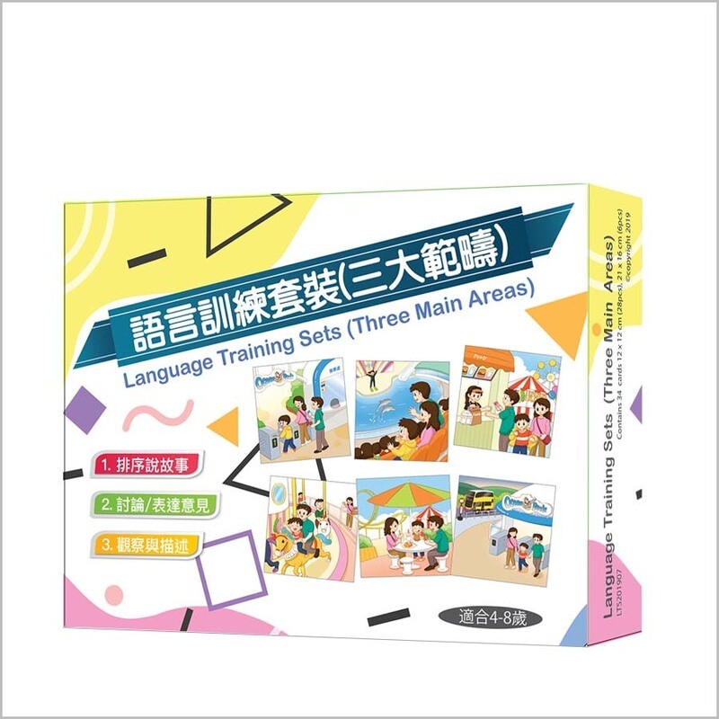 Language Training Sets ( Three Main Areas) 語言訓練套裝(三大範疇)