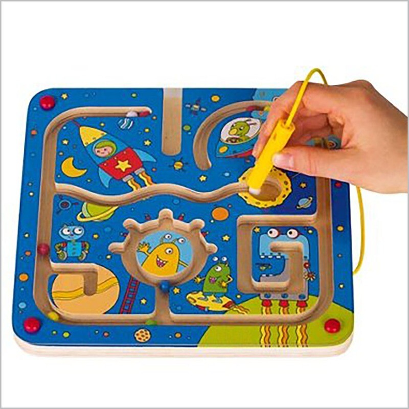 Magnetic Maze Board Space 太空磁石珠迷宮板