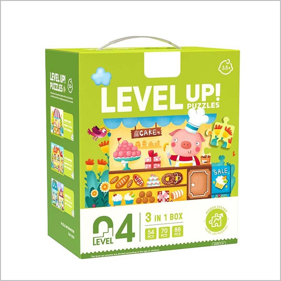 Progressive Puzzle 4 (Fairy Tale Town) 進階拼圖 IV (童話小鎮)