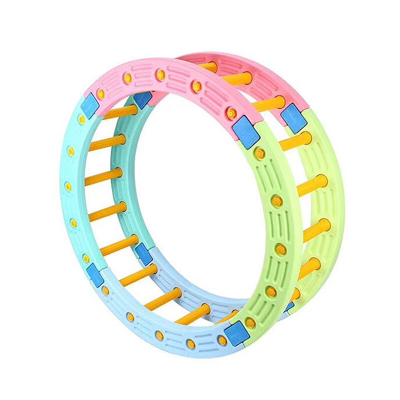 1/4 Circular Single-plank Bridge 四分一圓攀爬橋, colour: Pastel 柔和色調
