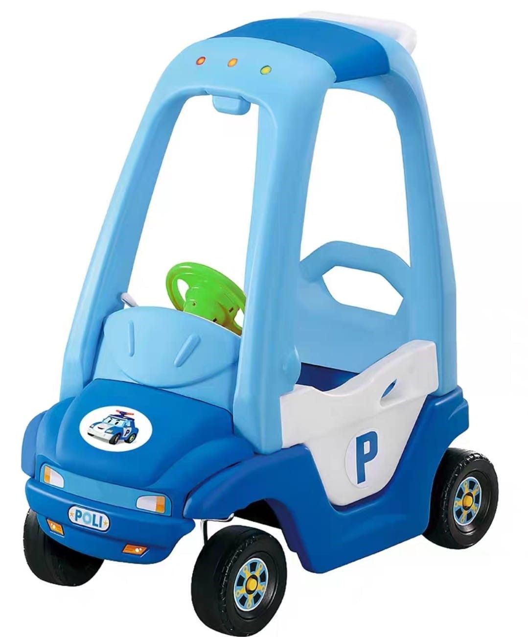 Soft Roof Car 玩具腳行車, Color: Blue