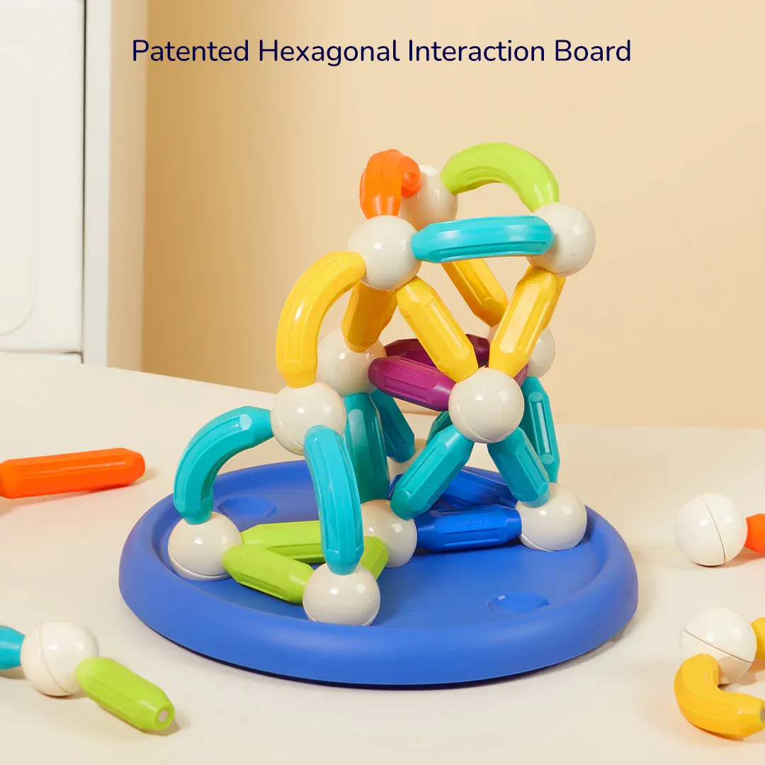 Rainbow Magnetic Sticks 60pcs 彩虹磁力棒60支