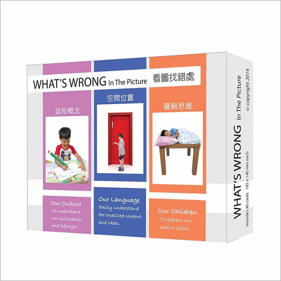 What's Wrong in the Picture 看圖找錯處