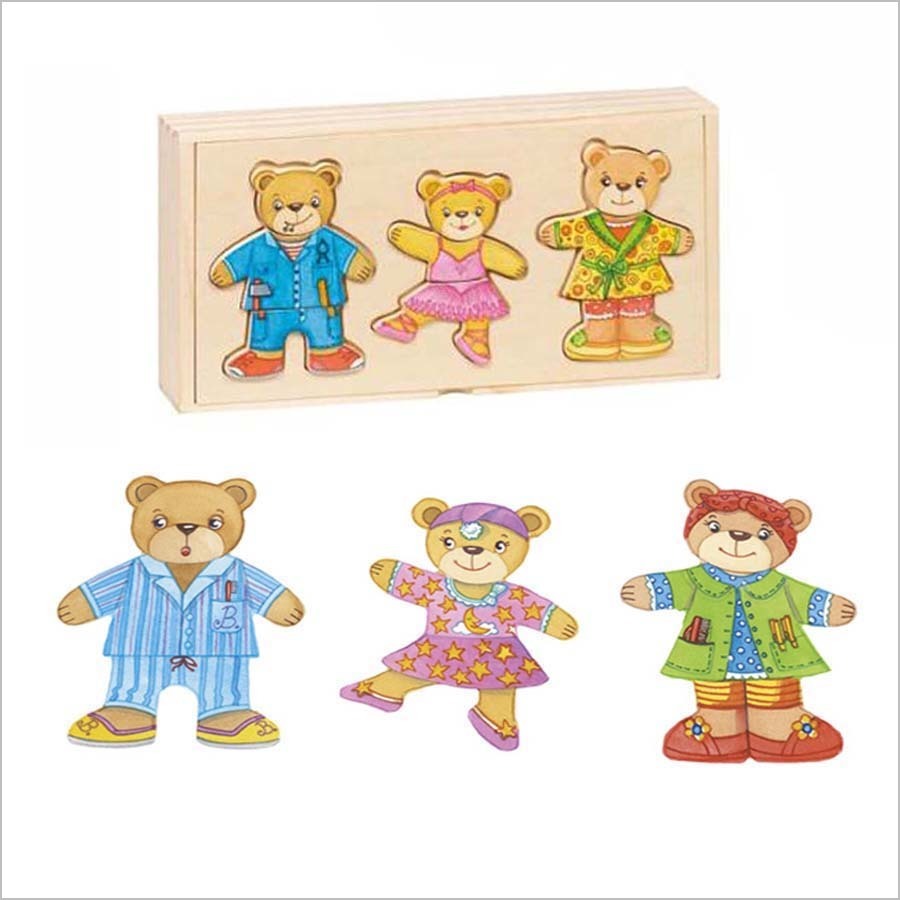Dress-up Box Bear Family 小熊更衣(家庭裝)