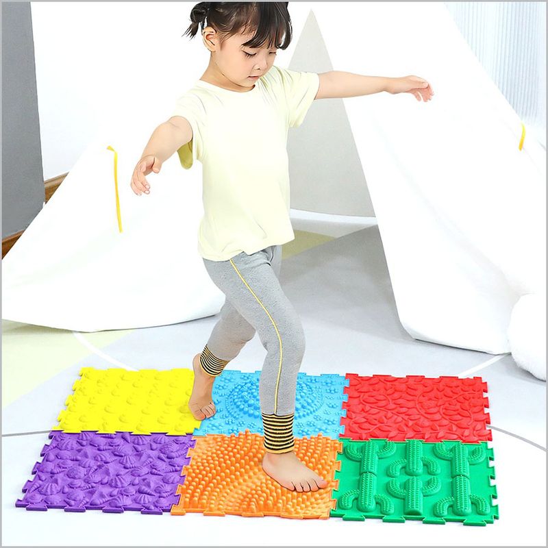 Massage Sensory Mat 6pcs 按摩感統膠墊 6塊