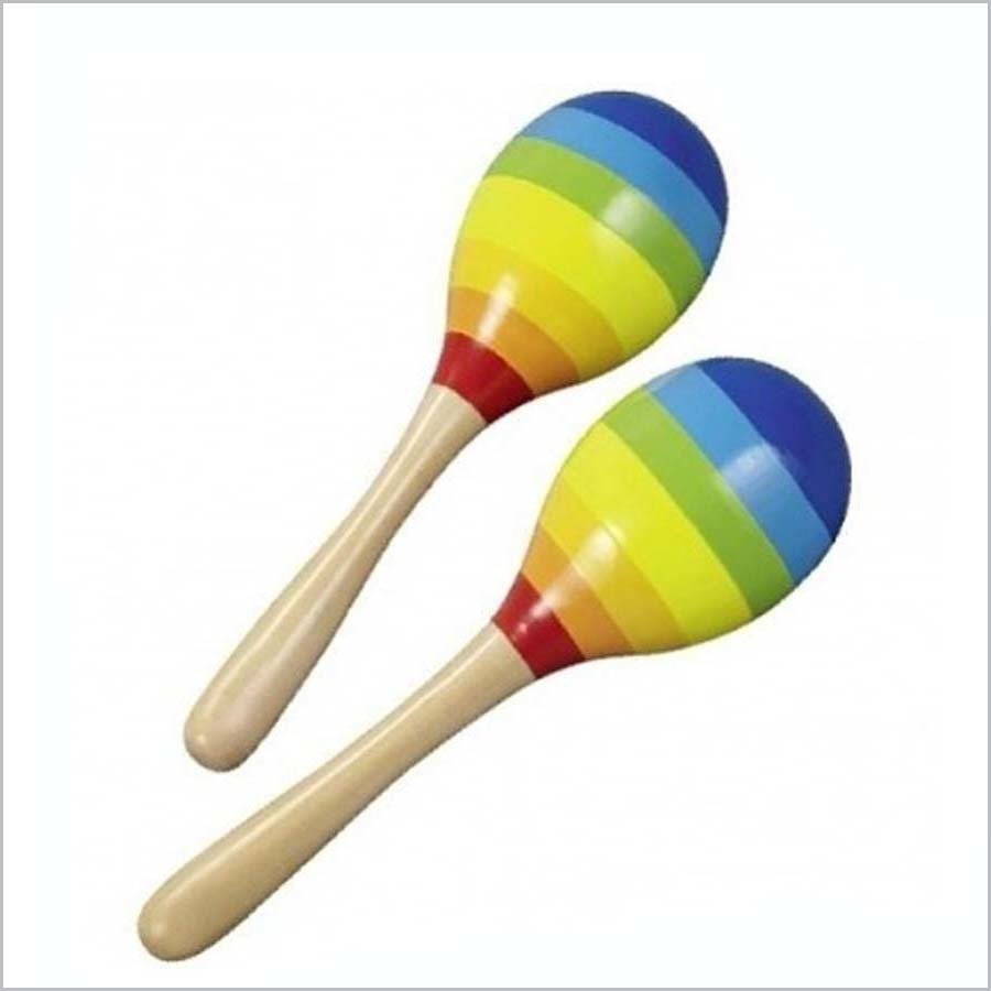 Pair of Maracas 彩虹沙錘