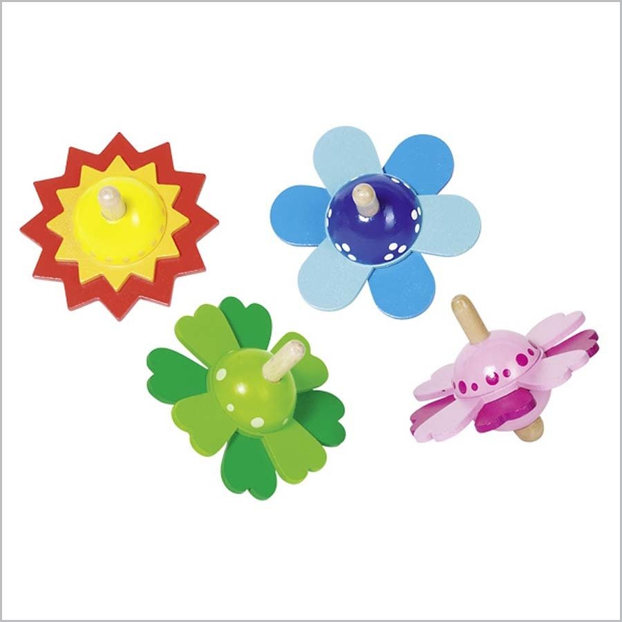 Flowers Top assortment 花朵陀螺四款