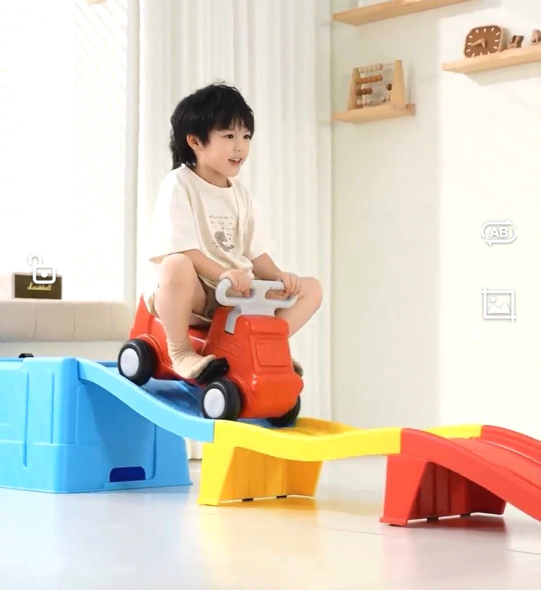 Balance Roller Coaster 三段式感統滑行車