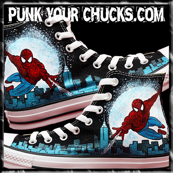 spider man converse