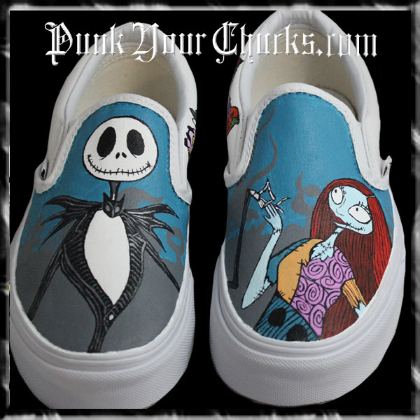 vans custom nightmare before christmas