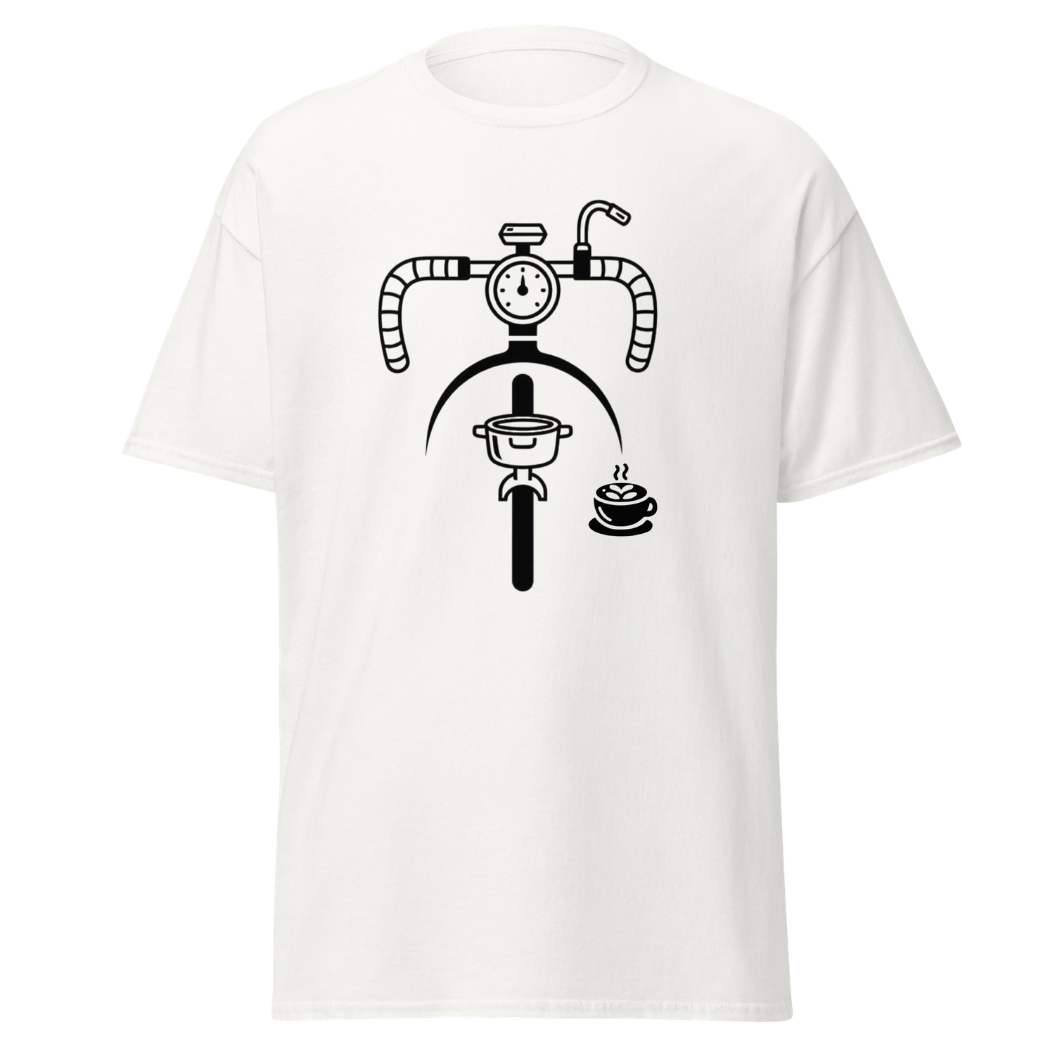 Dual passions, bars and coffee - classic tee